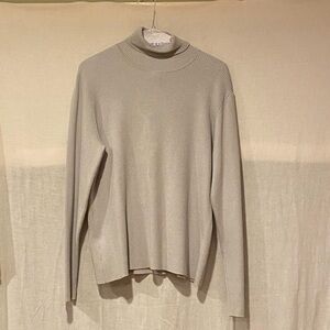 Chico’s Grey Turtleneck Sweater Size 2 (L)